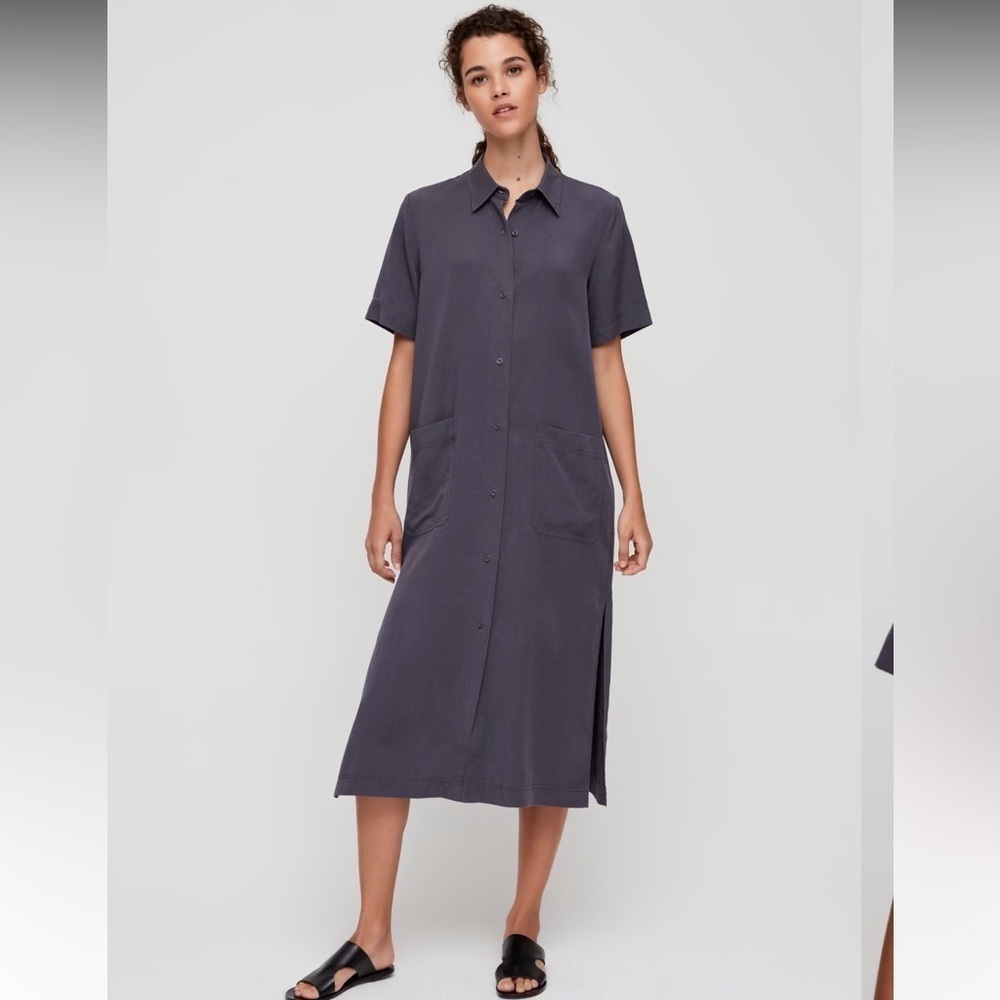 Aritzia The Group by Babaton Akner Dress in Periscope Sz XS